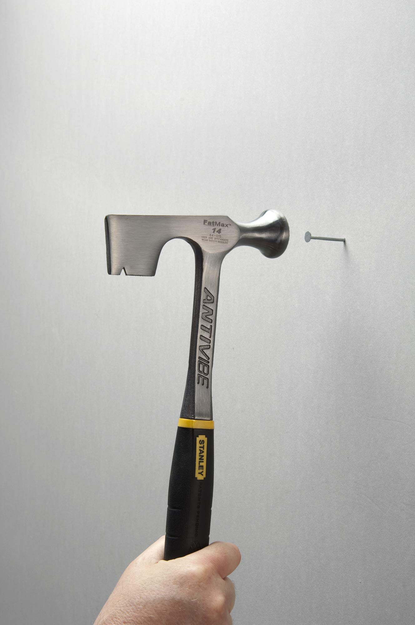 Stanley 54-015 14 oz FatMax AntiVibe Drywall Hammer - Image 3