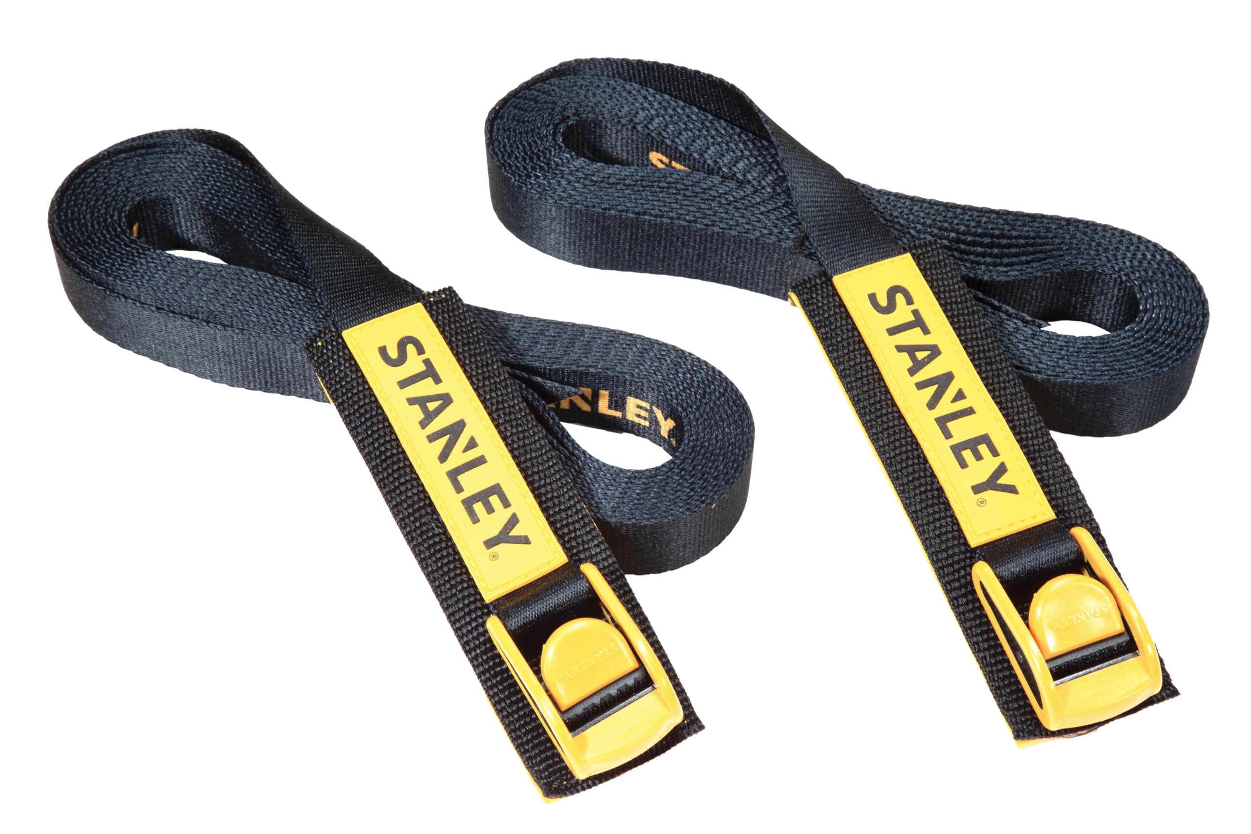 STANLEY S4000 Black/Yellow Universal Soft Roof Rack Pad and Luggage Carrier Kit with Heavy-Duty Tie Down Straps - Image 11