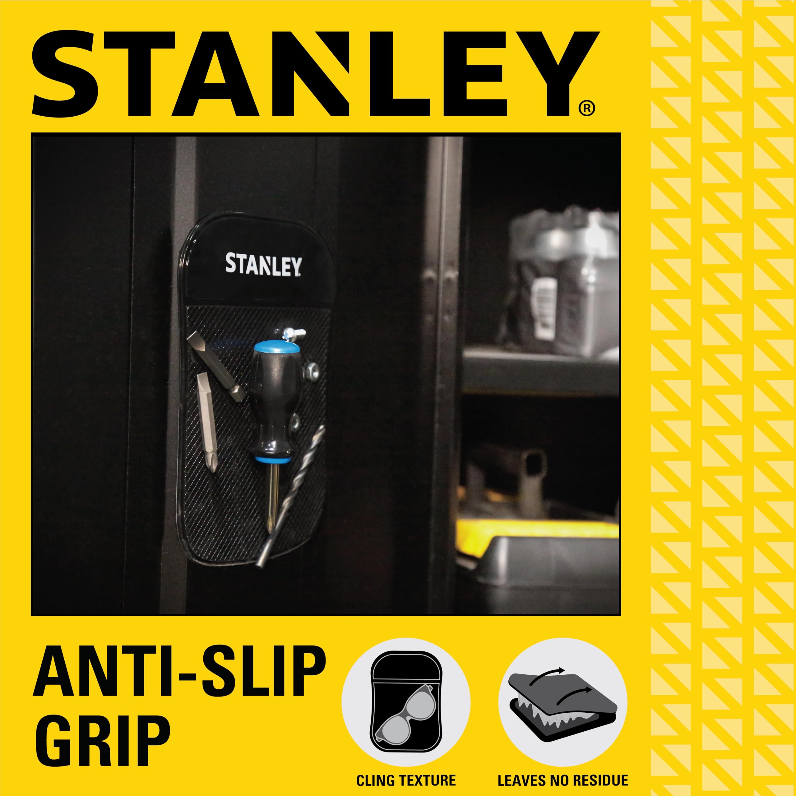 STANLEY S4005 3.5" x 5.75" Extra-Strong Anti-Slip Grip Dashboard Gel Pad for Cell Phone, Tablet, GPS, Keys or Sunglasses - Image 4