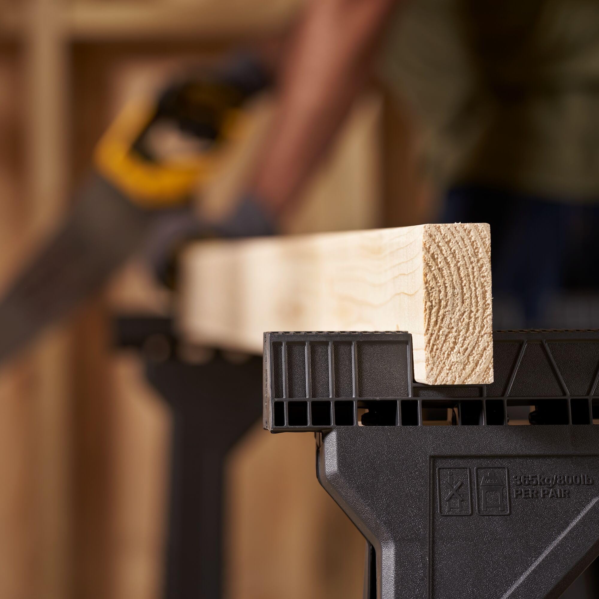 Stanley STST60952 Jr Folding Sawhorse Twin Pack - Image 8