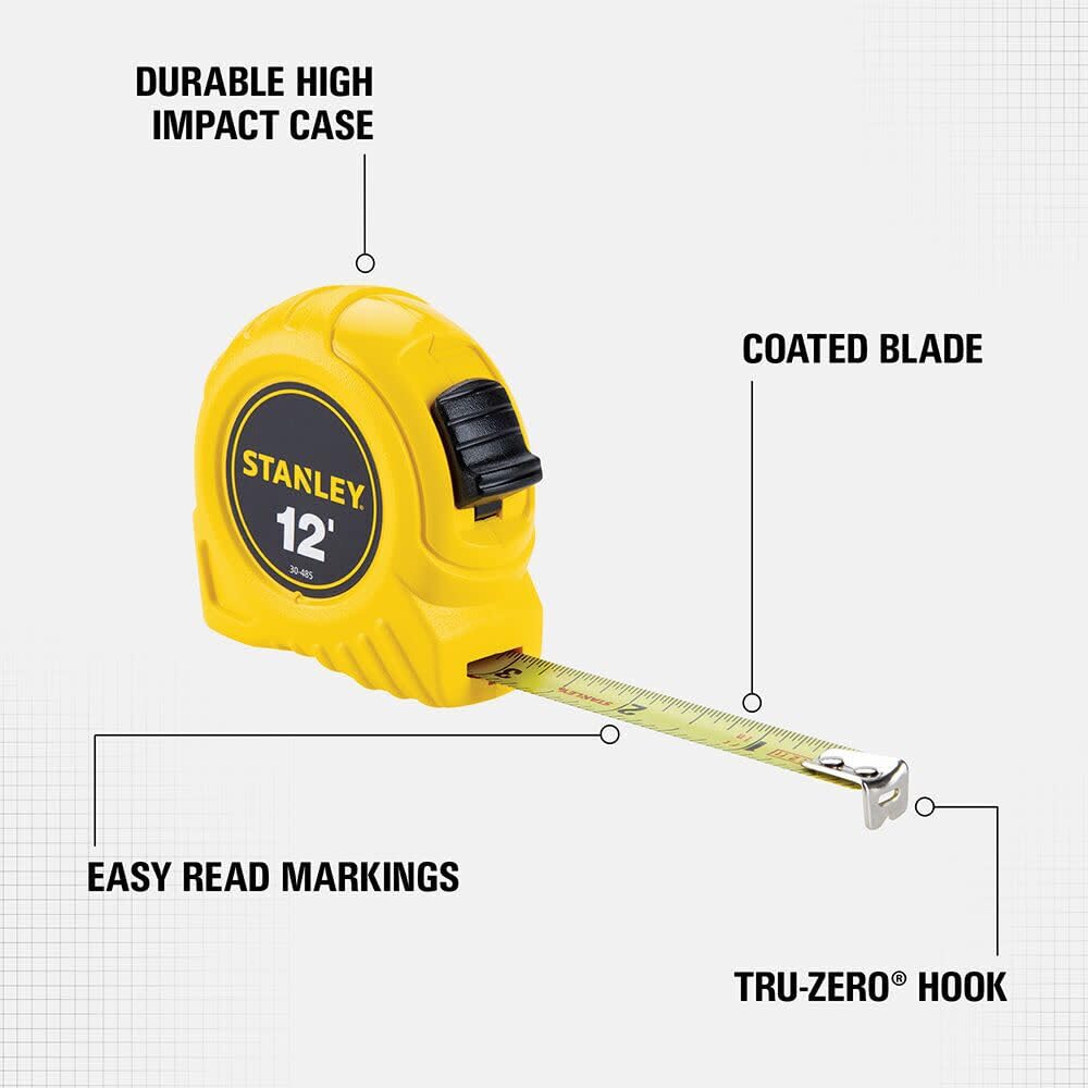 Stanley Tape Rule 1/2In X 12' - Image 3